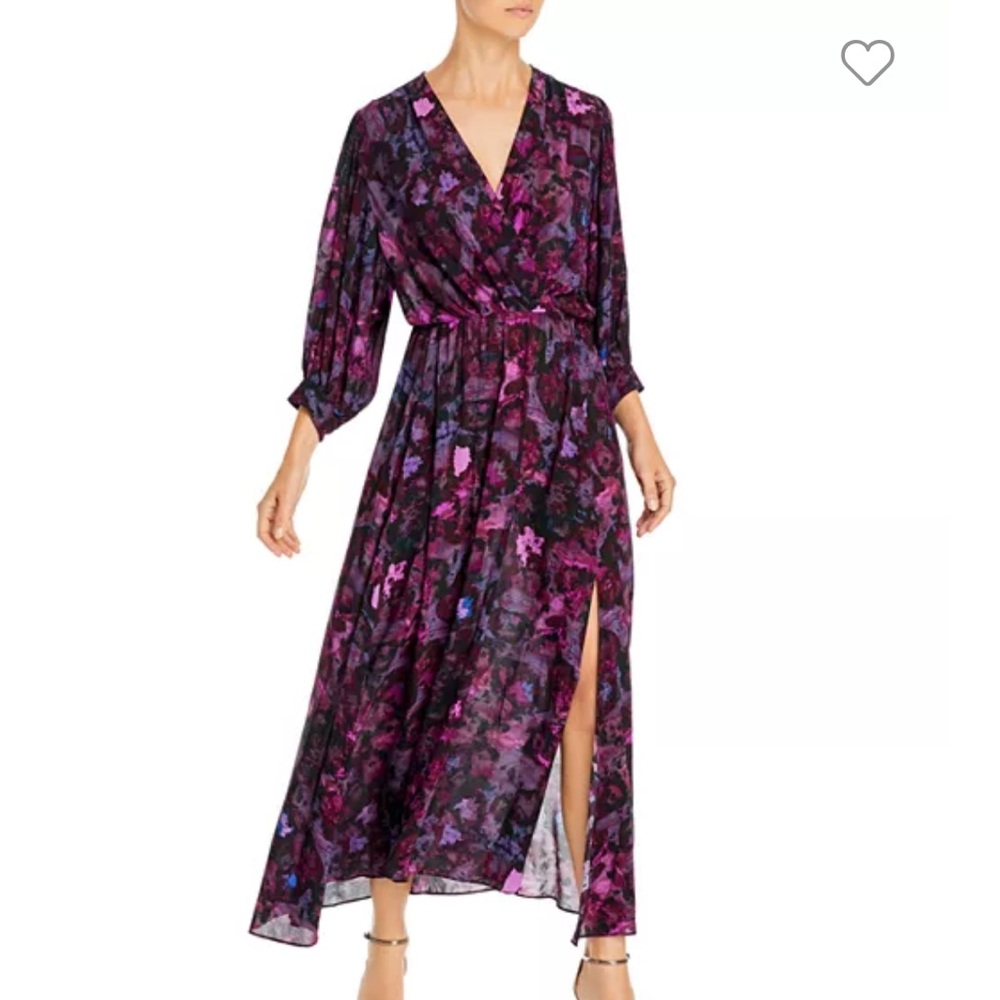 Iro Each Watercolor Print Maxi Dress